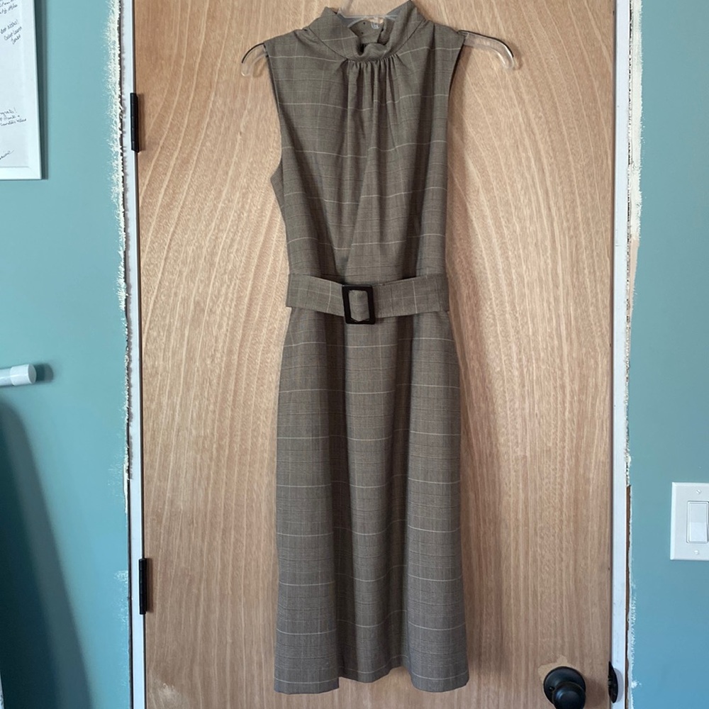 Michael Kors plaid dress